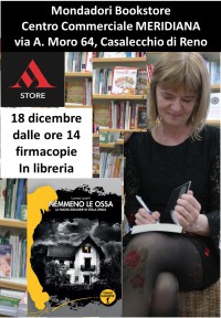 18 dicembre 2022 firmacopie Lorena Lusetti Mondadori Bookstore Meridiana (Casalecchio)